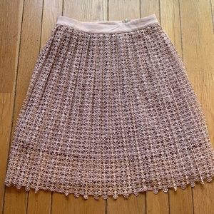 Crochet-like skirt